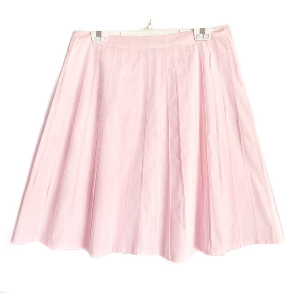 Light pink mini skirt. Size L. Cotton